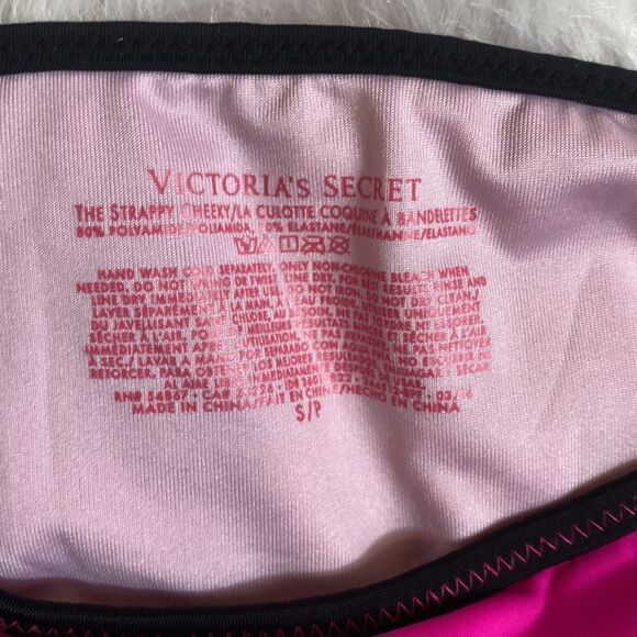 Victoria’s Secret The Strappy Cheekey bikini bottom size S - Picture 2 of 5